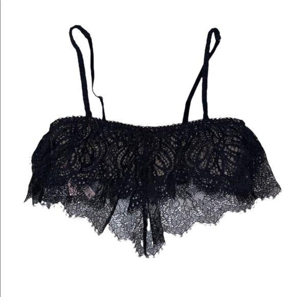 Victoria’s Secret Black Lingerie Bralette Size S/P NWT